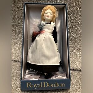 Royal Doulton NISBET Collector Victorian Birthday Doll Saturday’s Porcelain